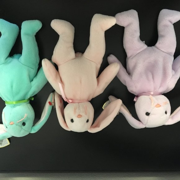 Retired TY Beanie Babies: Hippity/Hoppity/Floppity - Picture 2 of 6